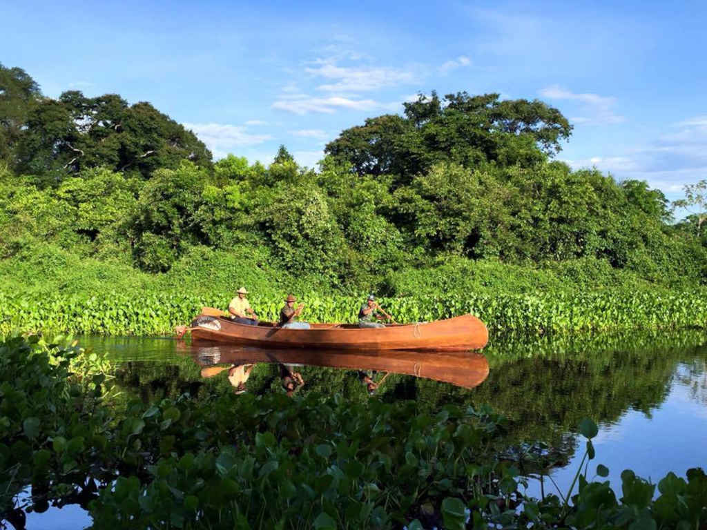 Passeio de barco - Pantanal